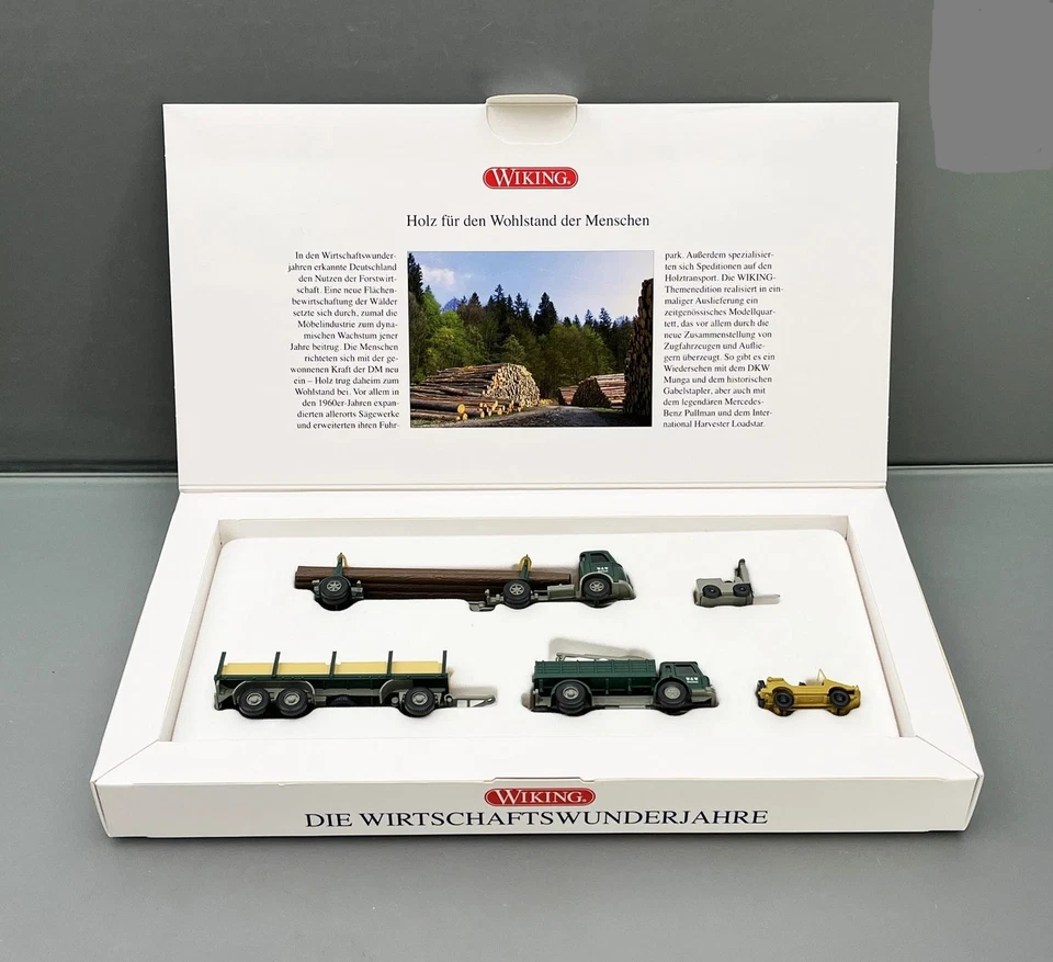 1:87 Wiking 09906753 Al servizio della silvicoltura 3 - Immagine 1 di 1