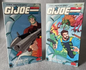 G.I. Joe : Infested Island & El Dorado (2 VHS Tapes) 1990s **Tested /Works - Picture 1 of 11