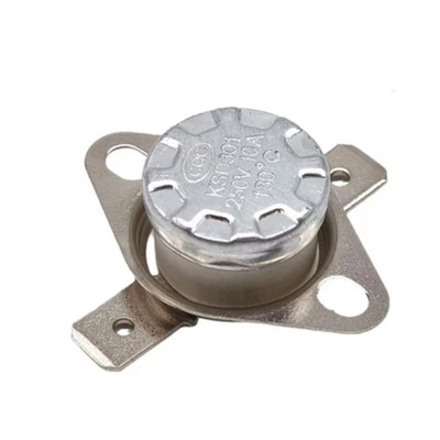 10 pcs KSD301 Thermostat Snap Disc Temperature Switch for Microwaves and Ovens - Image 1 of 3