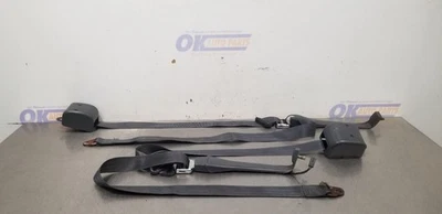 1993 DODGE W350 PICKUP FRONT SEAT BELT SET PAIR GRAY EXTENDED CAB WITH BUCKLES Foto 1 de 4