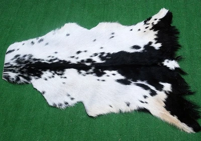Ковер-таксидермия вестерн коза натуральный узор мех козлиная кожа езда SA-2137 - Изображение 1 из 3