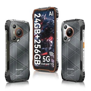 Blackview BL7000 AI Movil Resistente 5G 24GB+256GB Android 15 120Hz NFC Teléfono - Imagen 1 de 22
