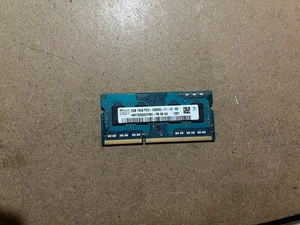 SK hynix 2gb 1Rx8 PC3-12800S-11-12-B2 RAM Stick Laptop Memory - Afbeelding 1 van 3