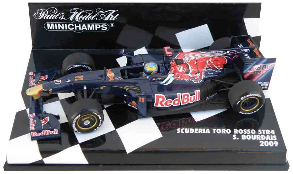 Minichamps Toro Rosso STR4 2009 - Sebastien Bourdais 1/43 Scale - Image 1 of 1