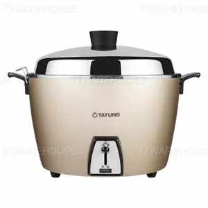 NEW TATUNG TAC-11L-MCAG 11-PERSON Rice Cooker AC 110V GOLD #304 SS (大同 11人份電鍋簡配) - Picture 1 of 8