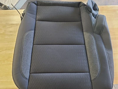 Chevrolet Silverado GMC Sierra 2022.5-2024 OEM Rear Seat Passenger Base Cloth - Image 1 of 3