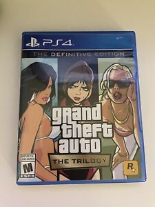 Grand Theft Auto: The Trilogy The Definitive Edition (PlayStation 4, 2021)