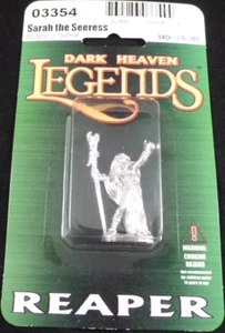 Sarah the Seeress Metal Reaper Miniatures Dark Heaven Sealed Blister Pack - Picture 1 of 4
