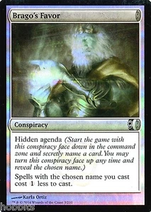 MTG - Conspiracy - Brago's Favor - Foil - NM - Picture 1 of 1