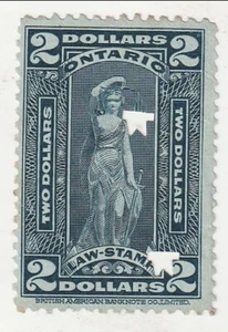 Canadá - Sello de ley de $2 de ingresos, Ontario - Imagen 1 de 1