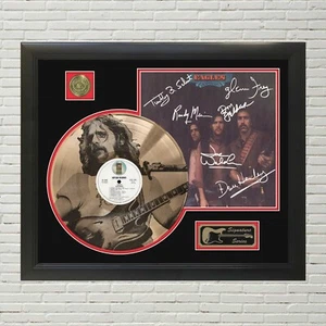 Eagles Desperado Custom Etched Reproduction Signed LP Display - Picture 1 of 3