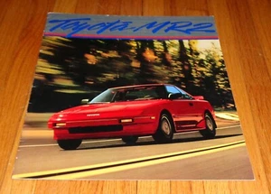 Original 1986 Toyota MR2 Deluxe Sales Brochure Catalog - Picture 1 of 2