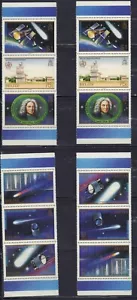 BELIZE 1986 HALLEY´S COMET 812-813 STRIP X 2 MINT MNH - Picture 1 of 1