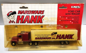 Ertl Hardware Hank Ford Cab with Trailer 1:64 Scale Package Wear Ages 3+