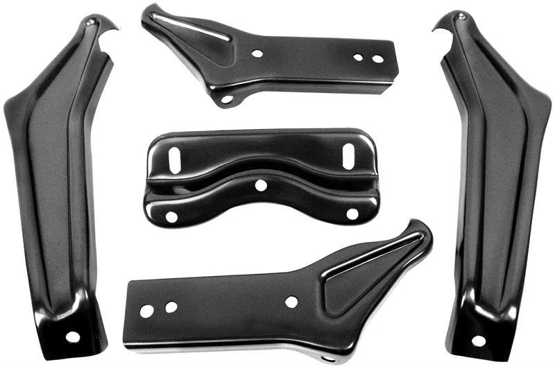 1964-65 Chevelle Rear Bumper Brackets 5-Pieces New Dii - Image 1 of 1