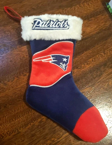 ENGLAND PATRIOTS MINI CHRISTMAS STOCKING Cover
