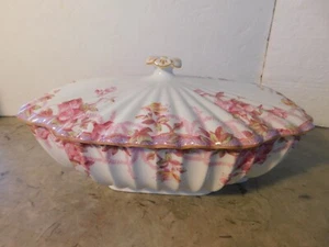 Spode Irene Covered Vegetable Dish - Picture 1 of 5