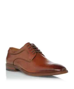 Dune - London Sparrows Formal Shoe Tan Brown - Size 8