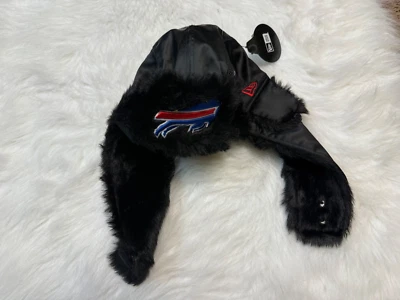 Buffalo Bills New Era 黑色中号捕手帽 — 第 1/4 张图片