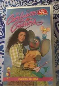 CANTIAMO CON CRISTINA # RARISSIMA VHS EDIZ BIM BUM BAM # CRISTINA D’AVENA 1992 # - Foto 1 di 2