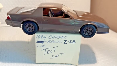 1984 CHEVROLET CAMARO Z28 COUPE 1/25 scale-PROMO , BROWN RARE WITH BROWN RIMS - Image 1 of 4