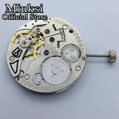 Movimiento reloj mecánico cuerda manual asiático 17 joyas 6498  Foto 1 de 4