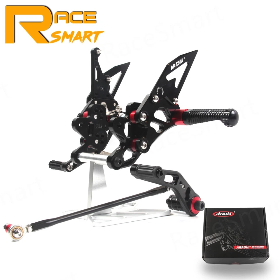 Reposapiés con juegos traseros CNC para Suzuki GSXR600 GSXR750 2006-2010 GSXR 600 750 Foto 1 de 4