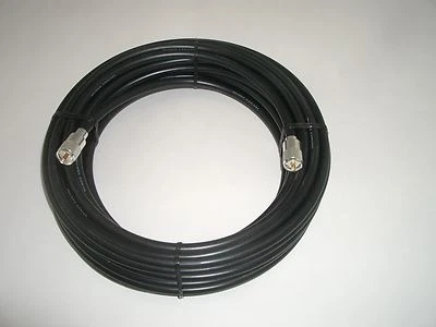 WORKMAN 213-50-PL-PL 50FT RG-213 COAX COAXIAL CABLE PL-259 RG-8 TYPE  - Image 1 of 3