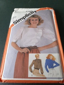 Simplicity 5497 asymmetrical blouse sewing pattern - Size 12 - Uncut - Picture 1 of 2