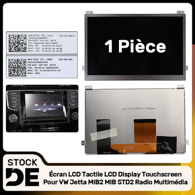 OEM TDO-WVGA0633F00045 Écran Tactile LCD 6.5" Pour VW Skoda MIB STD2 Radio NAV - Bild 1 von 4