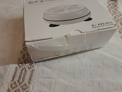 Mini Ultrasonic Turbine Wash Machine Portable Turbo Personal Washer - Image 1 of 4