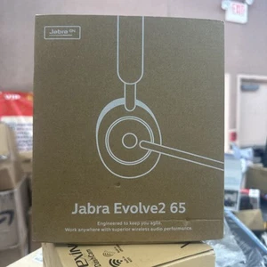 Jabra Evolve2 65 USB-A Wireless Stereo Headset Bluetooth Adapter Dongle Link380a - Zdjęcie 1 z 2