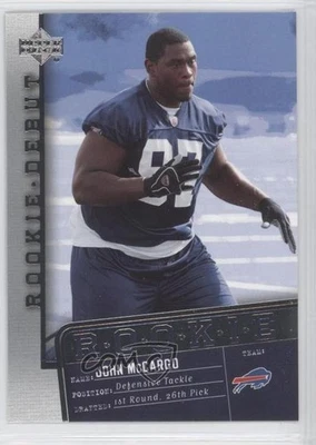 2006 Upper Deck Rookie Debut Rookie John McCargo #111 RC - Image 1 of 2