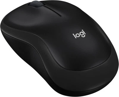 Logitech M185 Wireless Mouse – USB Receiver – 12Mount Battery – PC/Mac – Black - Image 1 of 4