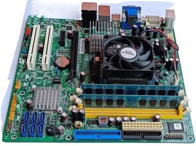 SCHEDA MADRE Acer Veriton RS780M03A1-8KSDH7 – CPU - 4 GB RAM DDR2 – MASCHERINA - Immagine 1 di 4