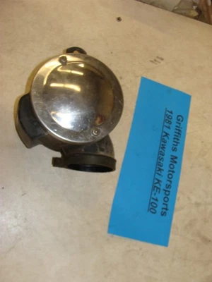 Kawasaki Ke100 Enduro 1981 limpiador de admisión de aire caja de aire cubierta respirador bota Foto 1 de 4