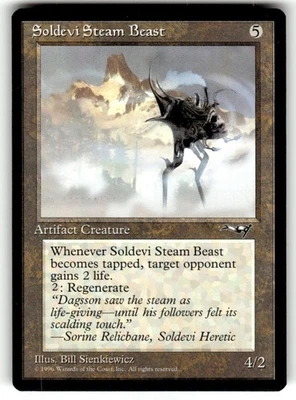 Soldevi Steam Beast Alliances Regular MTG NM - Image 1 of 2