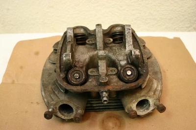 Culata de carburador doble BSA A50 500 Foto 1 de 4