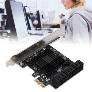  PCI E Card ASM Chip 7 Pin Connection Terminals Expansion Cards Compatib Fit - Afbeelding 1 van 22