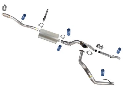 Pipe Muffler Tail Pipe Dual Exhaust for Silverado 2019-2023 139.5 Wheelbase 5.3 - Image 1 of 4