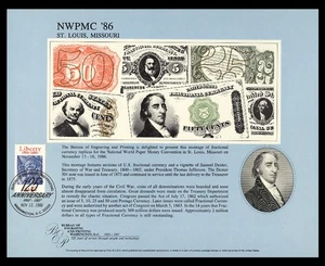 SOUVENIR CARD B99/NSC32 1986 NWPMC - VIS. CTR. CXL. - Picture 1 of 2