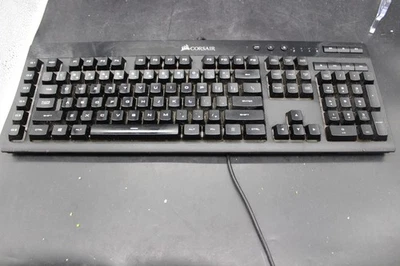 Corsair K55 RGB Rgp0031 Backlit LED lights Wired Gaming Keyboard - Image 1 of 3
