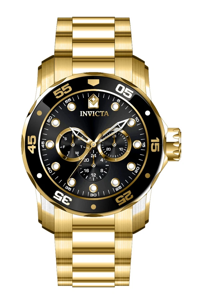 Invicta Men's Pro Diver 47mm Chronograph Watch IN-45726 - Image 1 of 1