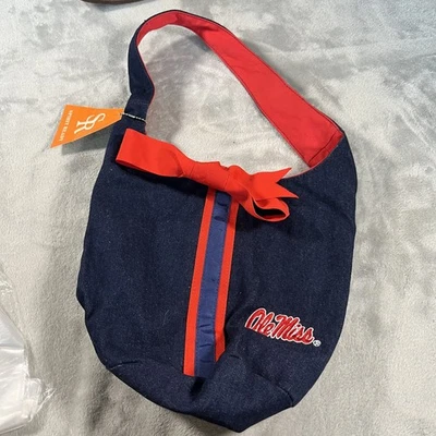 Ole Miss повстанцев наплечная сумка сумочка женщин NCAA футбол дух подарок игры день Rea - Изображение 1 из 4