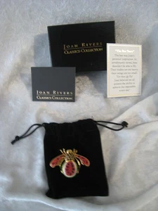 Joan Rivers "Watermelon" Bee Pin MIB - Picture 1 of 3
