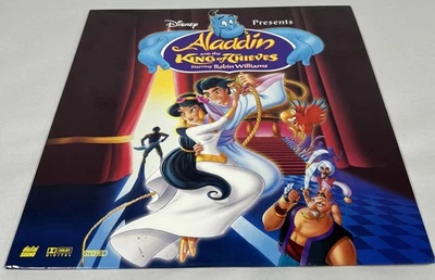 ALADDIN AND THE KING OF THIEVES Laserdisc Robin Williams - Image 1 of 2