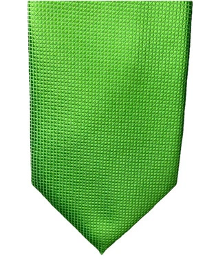 Gravata masculina verde Firenze 100% seda / Saint Patrick’s Day - Imagem 1 de 4