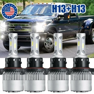 Para Ford F250 F350 2017 2018 2019 2020 - 4X Bombilla LED de haz alto bajo K9B - Imagen 1 de 11