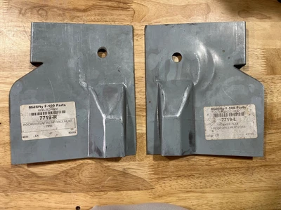 1956 Ford F100 Rocker Flap Reinforcement Panel Right and Left Foto 1 de 4