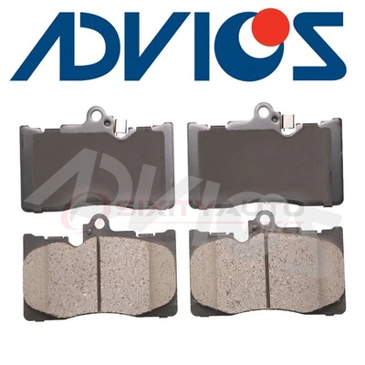 ADVICS Front Disc Brake Pad Set for 2016 Lexus IS200t  - Braking Stopping yy - Изображение 1 из 4